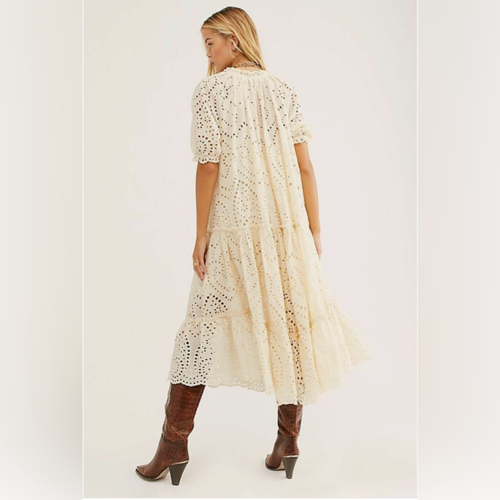 Spell & The Gypsy Collective Fairytale Anglaise Eyelet Gown S - Picture 11 of 15